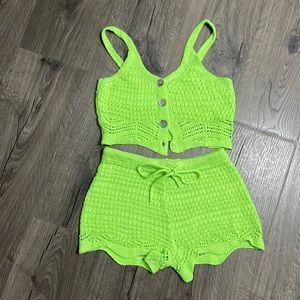 Jolie&Joy set crop top and shorts size M